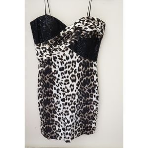 Leopard print dress